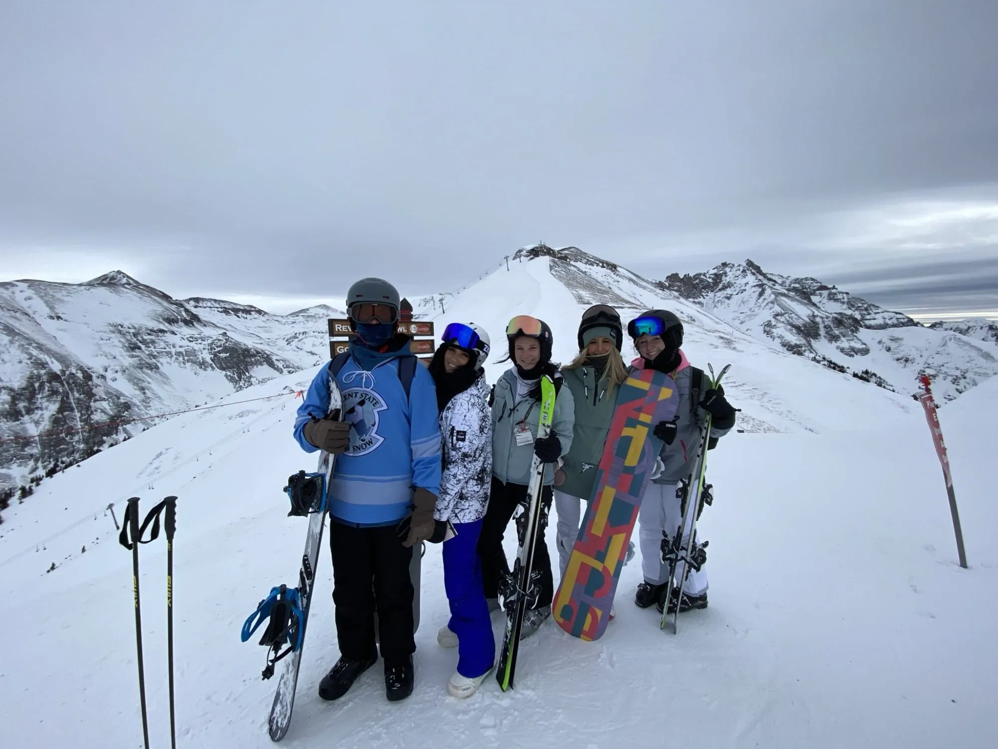 Group on slopes