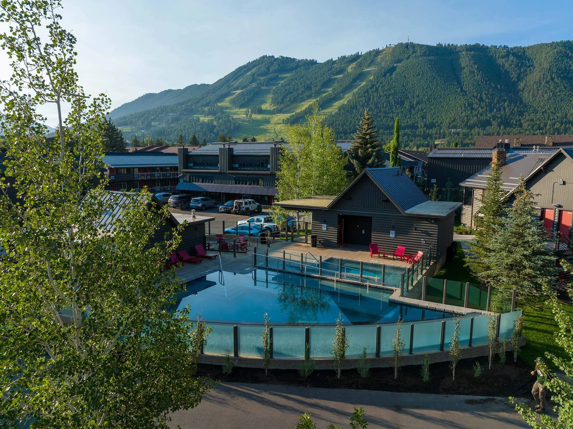Mountain Modern Motel exterior Jackson Hole